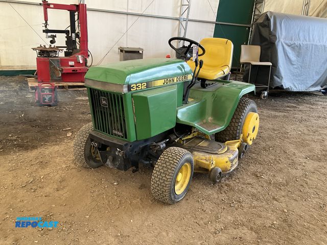 Lot 2-31117 - John Deere 332 Riding Lawn Mower