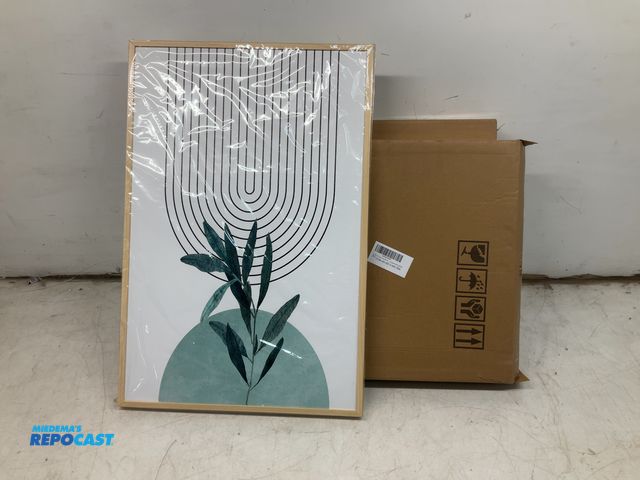 Lot 2-17196 - Lot of (6) Framed kitchen wall prints, 16” x 24”. (2 boxes)