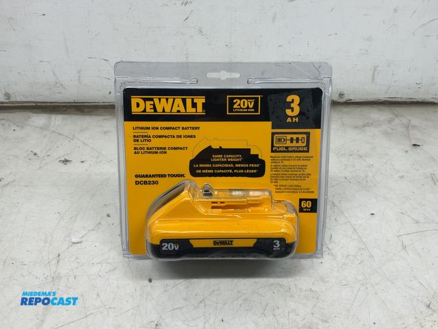 Lot 2-11446 - DeWalt DCB320 Lithium Ion Compact Battery