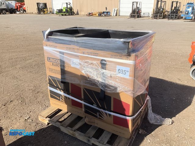 Lot 2-20694 - (2) new old stock 900 lb rolls of Lincoln Electric.035” premium welding wire, stock no. ED037830