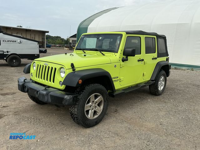 Lot 2-30219 - 2016 Jeep Wrangler Unlimited Sport 4WD SUV 4x4