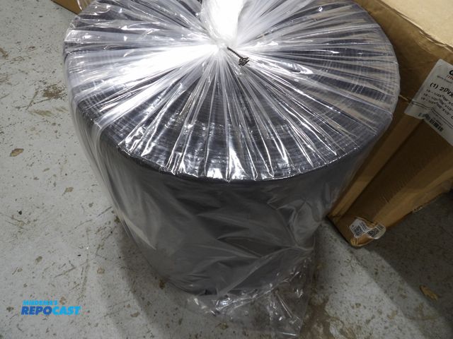 Lot 2-53212 - new 100' odor removal air filter roll - 20" nominal ht 100' w 1/4" thick activated carbon. merv 4 MP...