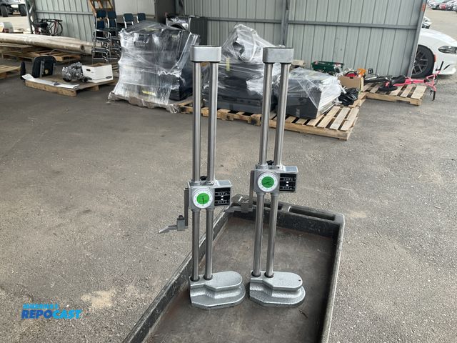 Lot 2-76280 - (2) 0-20" HEIGHT GAGES. GOOD WORKING CONDITION