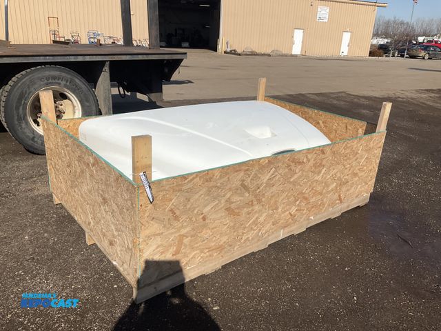 Lot 2-10011 - Used 2016 Freightliner M2 fiberglass hood