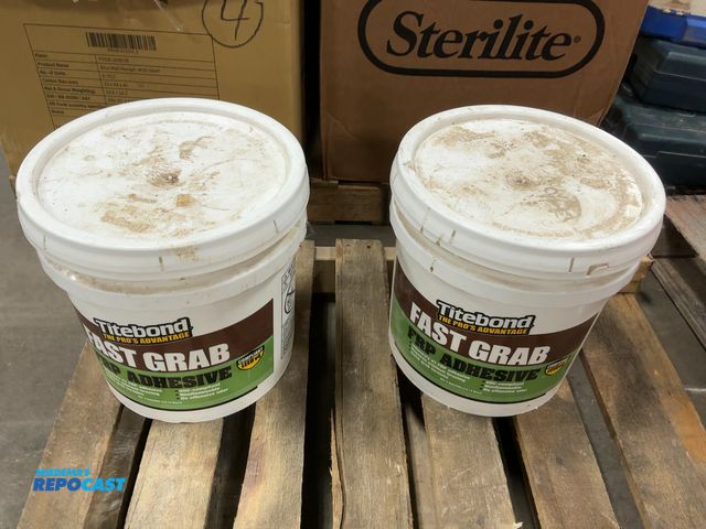 Lot 2-99760 - (2) 4Gal. Buckets of Titebond Fast Grab FRP Adhesive