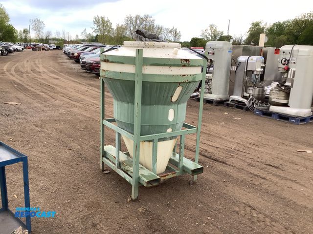 Lot 2-35931 - Forkable 45” L x 45” W x 66” T Industrial Dry Bulk Material Hopper