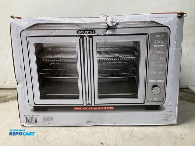 Lot 2-67044 - Gourmia GTF7860 Countertop over with air fryer Gourmia model GTF7860 XL Digital counter top oven wit...