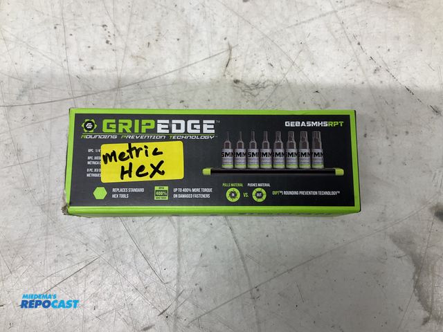 Lot 2-67959 - Grip Edge Metric Hex Driver Set