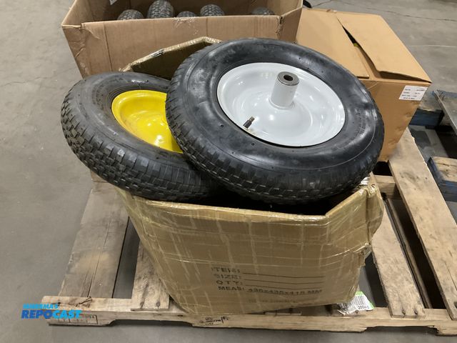 Lot 2-67106 - 6 4.80x4.00-8 Wheelbarrow Wheels, 30psi