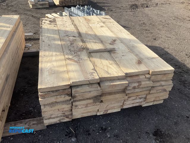 Lot 2-42883 - (50) reclaimed 2x10 x  72” boards