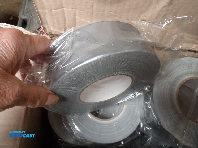 Lot 2-58231 - Lot of (24) New Duct Tape 2" x 60 yds each, gray, heavy duty