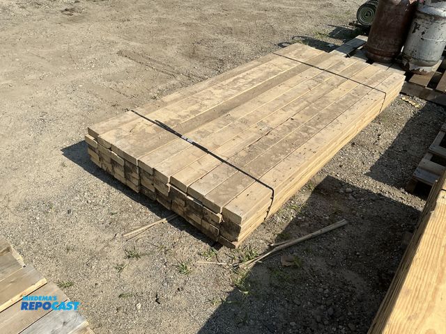 Lot 2-28642 - (50) Pieces of 2" x 4" x 80" Recycled Dimensional Lumber