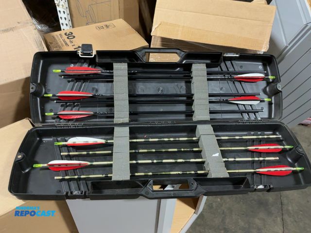 Lot 2-96549 - Field Locker Case containing (9) Arrows w/ No Points