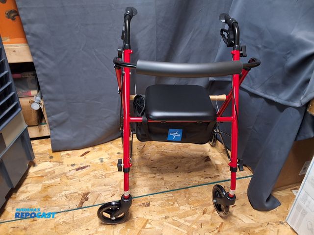 Lot 2-27872 - MEDLINE WALKER ON WHEELS (UNUSED)