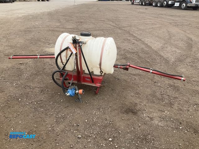 Lot 2-43278 - Fimco 3 point boom sprayer with 540 PTO pump, boom is 10’ wide when unfolded, 60 gallon poly tank, i...