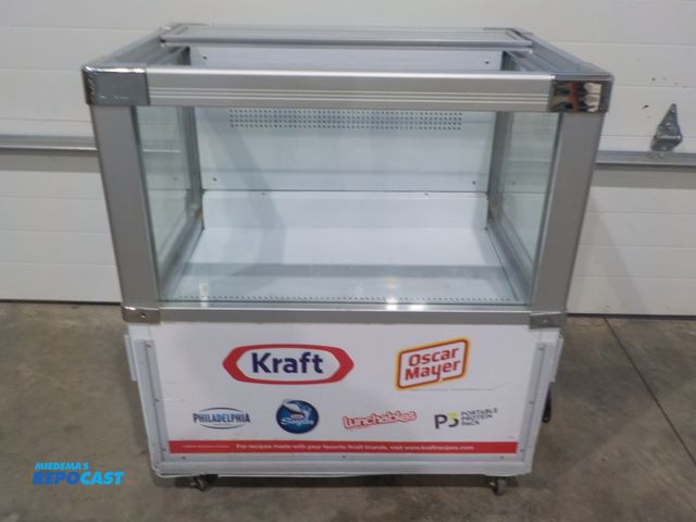 Lot 2-23987 - Intertek reach-in chest cooler, model SC-165W, 120-volt, powercord, castors, 34" x 24" x 37" tall