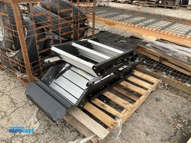Lot 2-93846 - Lot of (2) Lippert Solid Step 4.0 Fold-In RV Steps, 500lb Capacity. One Has 4 Steps, One Has 3, 22.7...