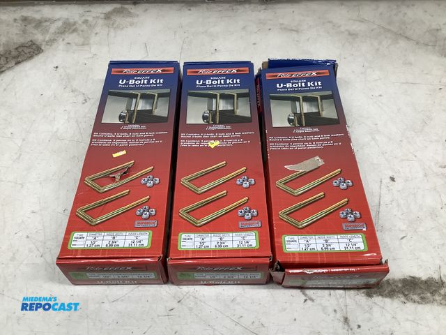 Lot 2-60860 - 3 Ride Effex square U-Bolt kits