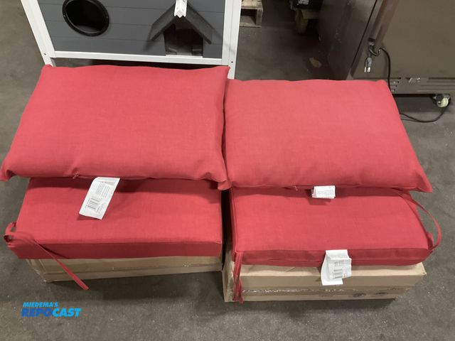 Lot 2-75712 - (2) sets of outdoor chair cushions.