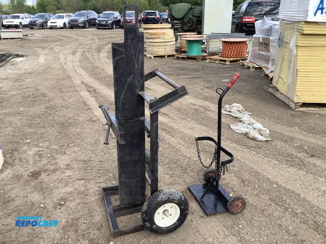 Lot 2-35982 - (2) industrial equipment dollys used for transporting our lifting heavy items