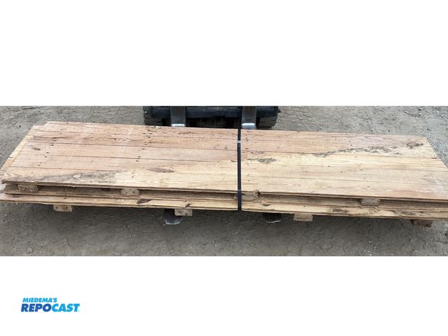 Lot 2-69140 - reclaimed barn wood tonue and grooved panels - 2 panels double sided -(1) panel 26" wide x 7' - (1) ...
