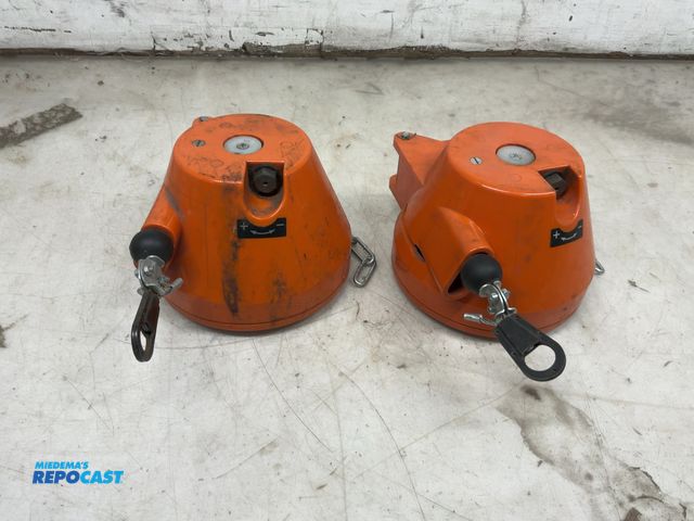 Lot 2-67750 - (2) Packers Kromer 7230-05 Zero Gravity Tool Balancers.