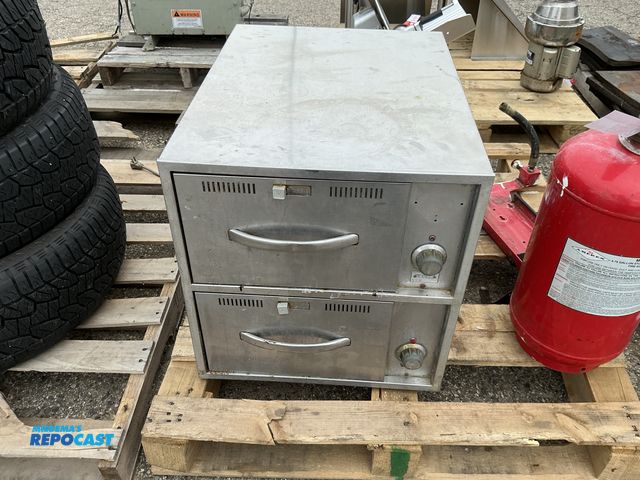 Lot 2-74729 - Stainless Steel 2 Drawer Warming Oven- Manufacturer Unknown