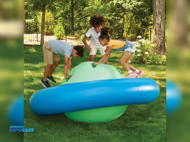 Lot 2-19382 - Goplus Corp Inflatable Dome Rocker Bouncer Model# NP10980