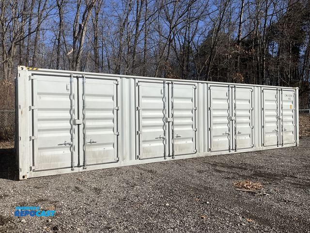 Lot 2-44695 - 2025 High Cube Metal Shipping/Ground Container