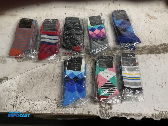 Lot 2-60221 - New (25) Brand New pairs of “Melinnial Socks”