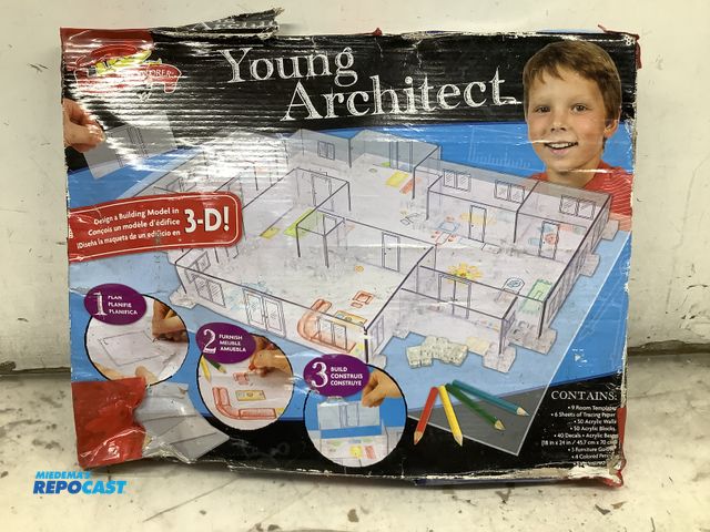 Lot 2-27961 - Scientific explorer Young architect building kit for kids