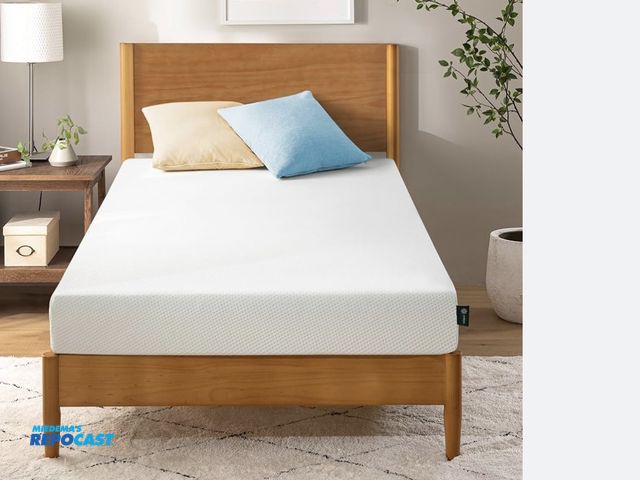 Lot 2-17135 - ZINUS 5” Memory Foam Twin Mattress