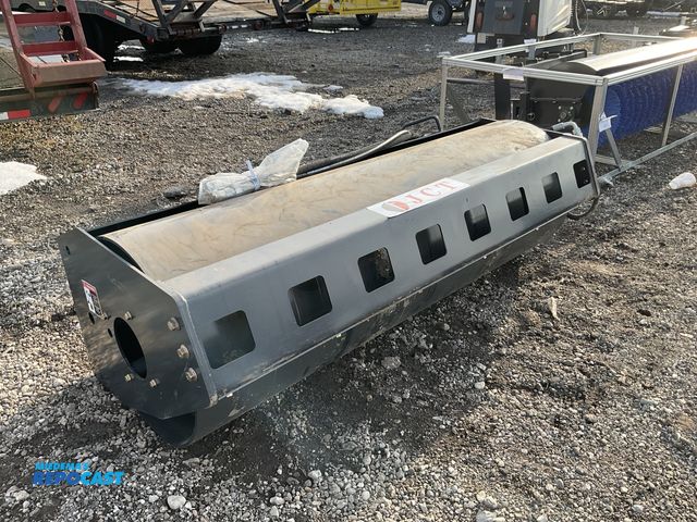 Lot 2-44501 - New JCT Heavy Duty Skid Steer Vibratory Roller 74” Quick Attach Hydraulic Powered