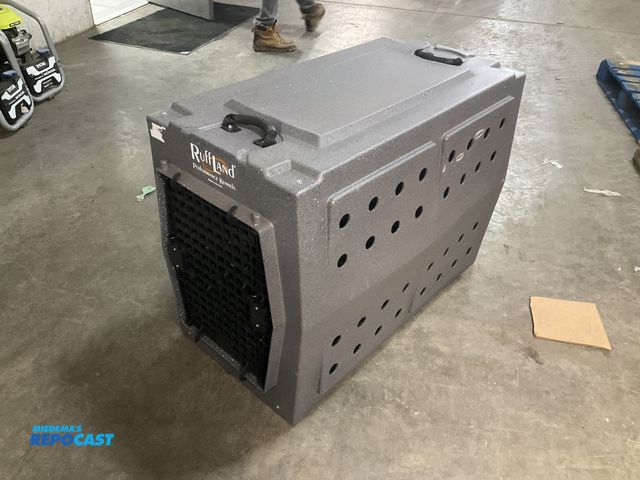 Lot 2-19301 - Ruff Land Large Performance Dog Kennel, 40”x20”x28”T