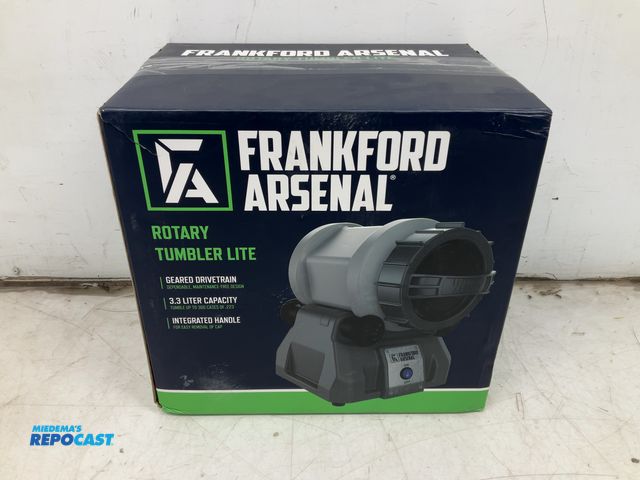 Lot 2-19560 - Frankford Arsenal Rotary Tumbler Lite, 3.3 Liter Capacity