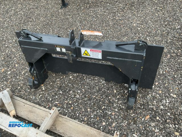 Lot 2-40768 - New Wolverine Skid Steer to 3-point Quick Hitch Adapter, Model PT-16-02C, Class II, 135 lbs
