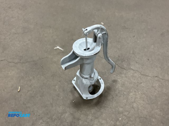Lot 2-69462 - Vintage Barnes Mansfield antique cast iron manual water pump.