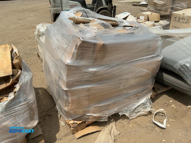Lot 2-99489 - Skid lot of rolls of gray flexible rubber corrugated material