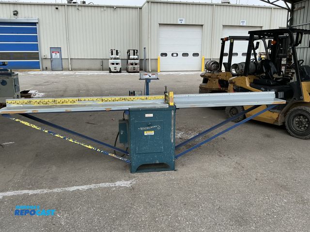 Lot 2-60419 - Industrial High Speed Pneumatic Heavy-Duty Cutting System with Large Precision Ground Table for Stab...