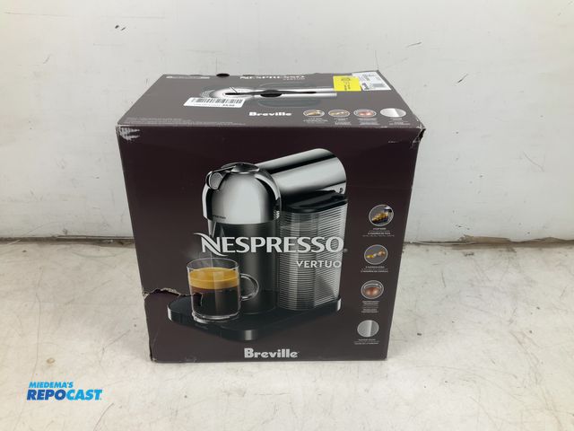 Lot 2-17142 - Nespresso Vertuo Breville Coffee Maker