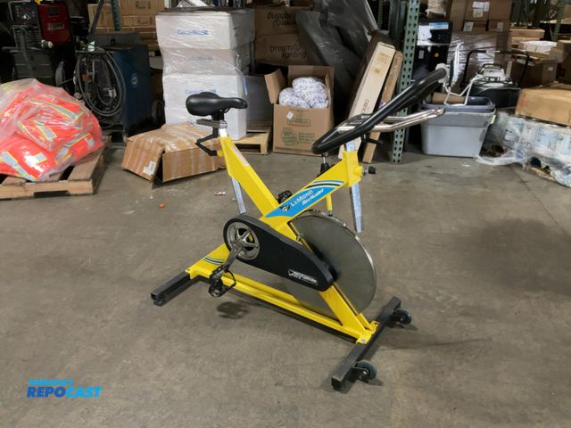 Lot 2-62971 - LeMond rev master stationary bicycle with adjustable seat model#LF350000-3