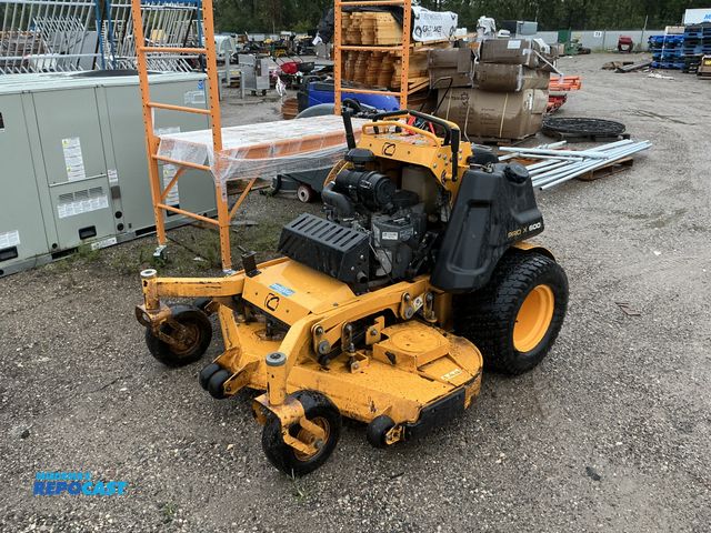 Lot 2-24551 - Cub cadet Pro x 600 Stand-On Riding Lawn Mower