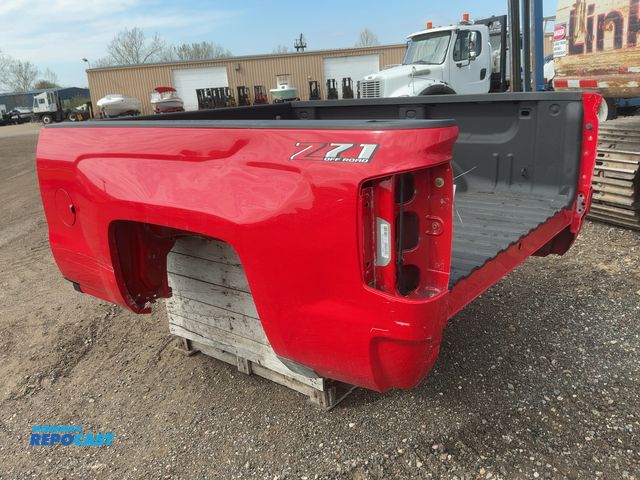Lot 2-22963 - Used Chevrolet Silverado 6.5’ Short Box off a 2015, spray in bedliner, not tailgate or tail lights, ...