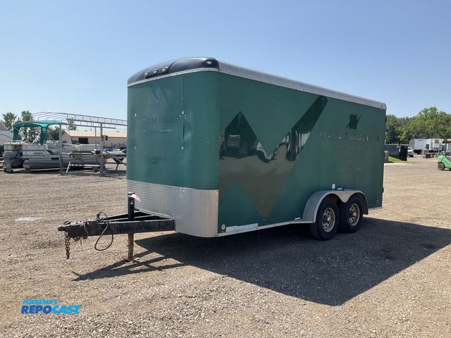 Lot 2-40628 - 2018 Cargo Mate 16’ Tandem Axle Enclosed Trailer