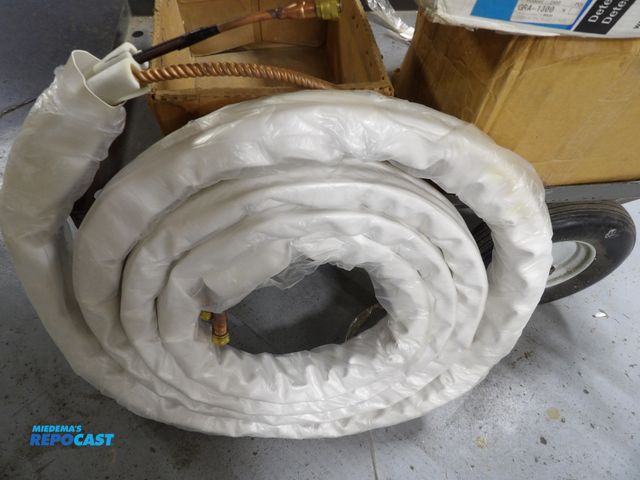 Lot 2-58277 - New Streamline Liquid Suction Lune Set50ft 72" insulation, 3/41 Plain suction Connection, Copper