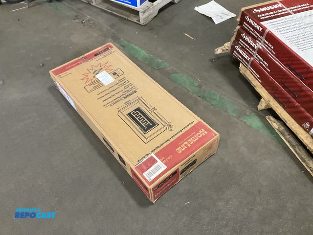 Lot 2-35654 - square d homeline 100 amp main breaker box