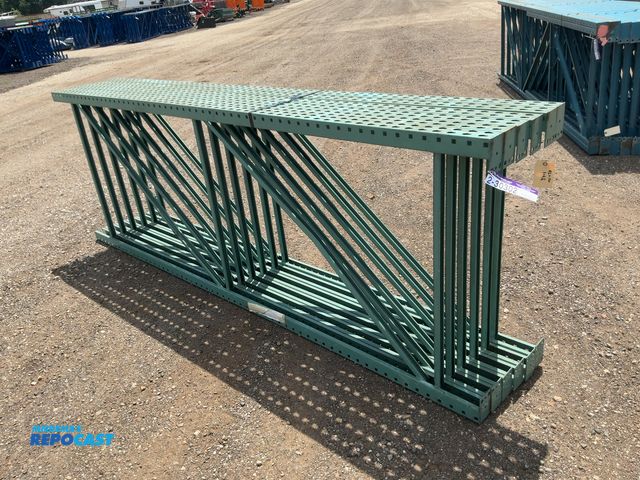 Lot 2-30302 - (6) 42" Deep x 10' Tall Teardrop Pallet Racking Uprights