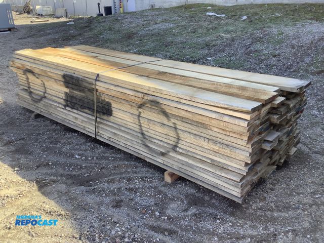 Lot 2-73061 - Lot of rough miller plank boards different length and width
