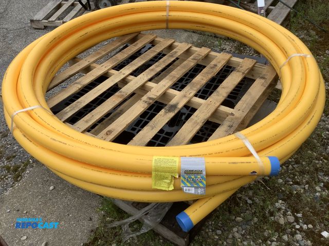 Lot 2-35377 - (1) home flex underground ips poly gas pipe (sdr 11) 2” x 100”