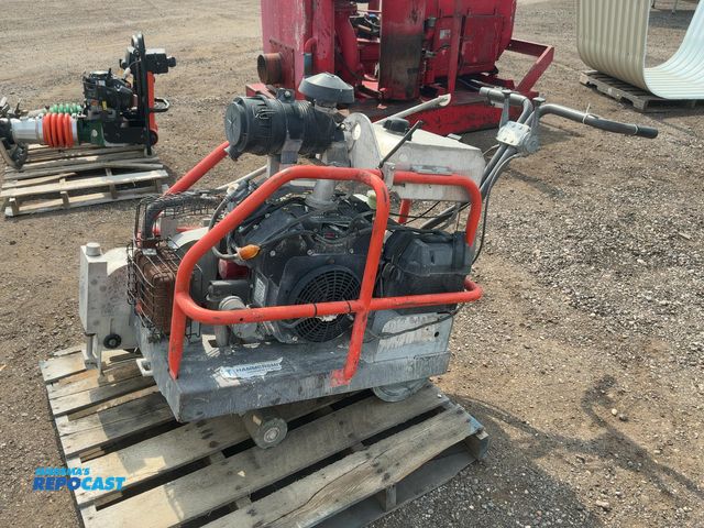Lot 2-40373 - Husqvarna Soff-Cut 4000 Concrete Saw, Kohler Command Pro 20.5hp Gas Engine with Electric Start, Powe...